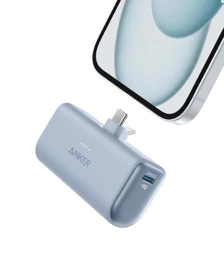 Anker Nano PowerBank (22,5 W, connecteur USB-C int¨¦gr¨¦)